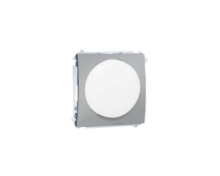 Sygnalizator świetlny LED - światło białe aluminiowy, metalizowany MSS/1.01/26