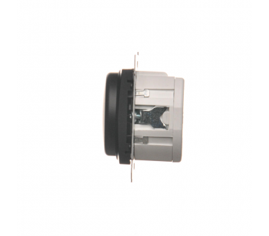 Ściemniacz obrotowy do LED ściemnialnych 230 V (moduł) 2–250 W, czarny. Maksymalna ilość zródeł LED - 10 szt. DS9L.01/49