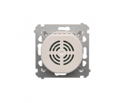 Łącznik z czujnikiem ruchu z przekaźnikiem srebrny mat, metalizowany DCR10P.01/43