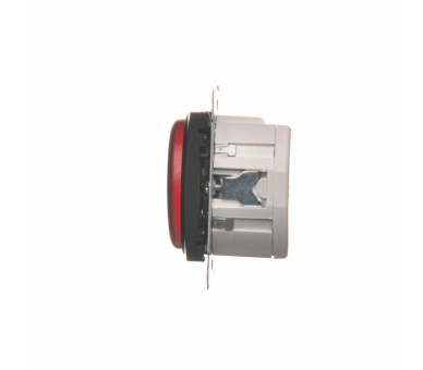 Sygnalizator świetlny LED – światło czerwone (moduł) 230V, czarny DSS2.01/49