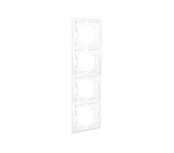 Ramka 4- krotna biały MR4P/11