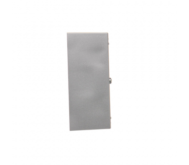 Puszka natynkowa 1-krotna srebrny mat, metalizowany DPN1/43