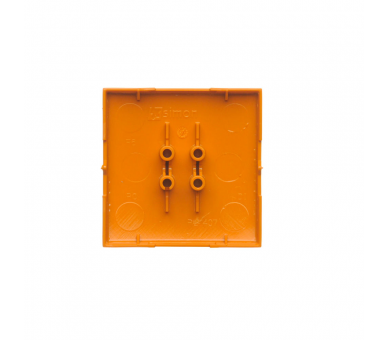 Klawisz pojedynczy do łączników i przycisków pomarańczowy DKW1/32