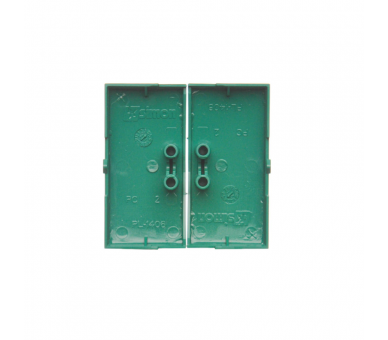 Klawisz podwójny do łączników i przycisków zielony DKW5/33