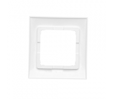 Ramka 1- krotna do puszek karton-gips antybakteryjny biały DRK1/AB11