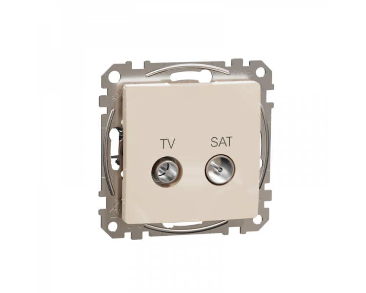 Sedna Design & Elements, Gniazdo TV/SAT końcowe (4dB), beżowy Schneider SDD112471S