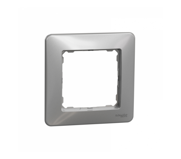 Sedna Design & Elements, Ramka 1-krotna, srebrne aluminium Schneider SDD313801