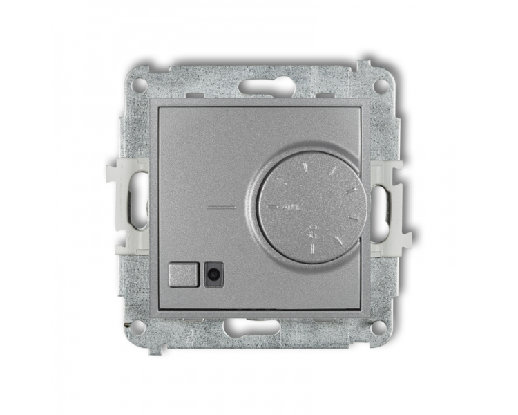 ICON Elektroniczny regulator temperatury z czujnikiem podpodłogowym srebrny metalik Karlik 7IRT-1