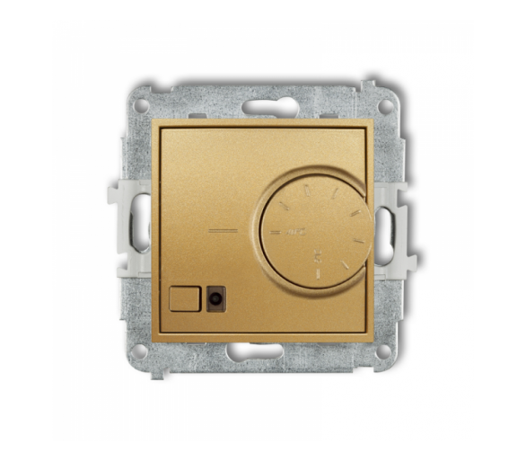 ICON Elektroniczny regulator temperatury z czujnikiem powietrznym złoty Karlik 29IRT-2