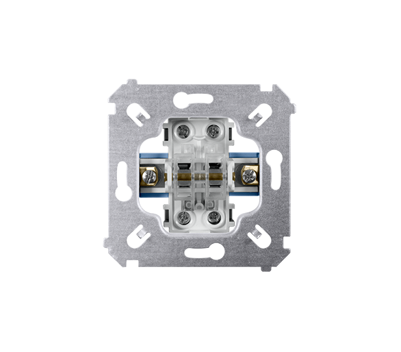 Łącznik schodowy podwójny (mechanizm) 10AX 250V, zaciski śrubowe, SW6/2M