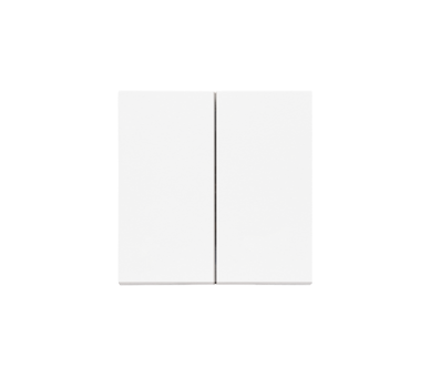Klawisz podwójny do: SW5M, SP2M, Biały mat Simon 55 TKW5/111
