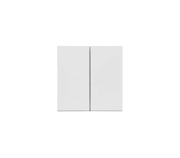 Klawisz podwójny do: SW5M, SP2M, Jasnoszary mat Simon 55 TKW5/114