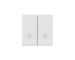 Klawisz podwójny z oczkami do: SW5L2M, SW6/2L2M, SW7/2L2M, Jasnoszary mat Simon 55 TKW5L2/114