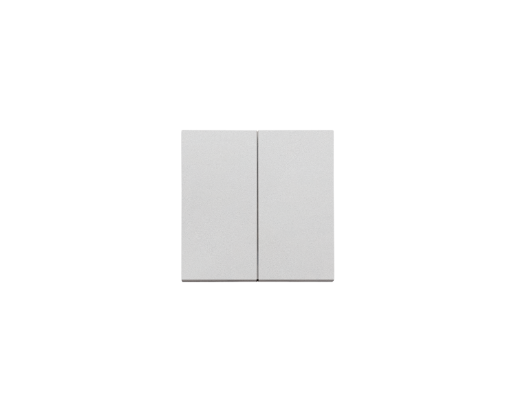 Klawisz podwójny do: SW6/2WM, SW7/2M, Aluminium mat Simon 55 TKW6/2/X/143