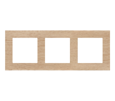 Ramka 3-krotna Nature, Dąb jasny Simon 55 TRN3/185