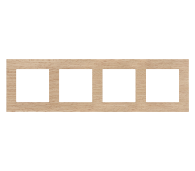 Ramka 4-krotna Nature, Dąb jasny Simon 55 TRN4/185