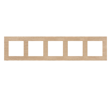 Ramka 5-krotna Nature, Dąb jasny Simon 55 TRN5/185