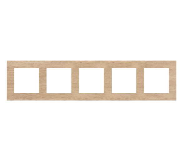 Ramka 5-krotna Nature, Dąb jasny Simon 55 TRN5/185