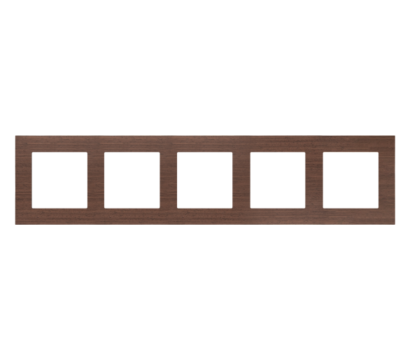 Ramka 5-krotna Nature, Orzech Simon 55 TRN5/187