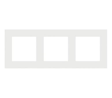 Ramka 3-krotna LINE, Jasnoszary mat Simon 55 TR3/114