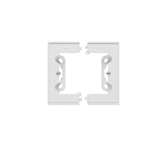 Puszka natynkowa pojedyncza, składana do ramek LINE/DUO – Wysokość: 40 mm. (1 szt. TSC/.. to 2 elementy), Jasnoszary mat Simon 55 TSC/114