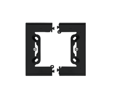Puszka natynkowa pojedyncza, składana do ramek LINE/DUO – Wysokość: 40 mm. (1 szt. TSC/.. to 2 elementy), Czarny mat Simon 55 TSC/149