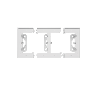 Puszka natynkowa 2-krotna do ramek LINE/DUO. Wyokość: 40mm, Jasnoszary mat Simon 55 TPN2/114