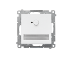 Oprawa oświetleniowa LED 14 V z czujnikiem ruchu (0,64 W). Barwa ciepła biała 3100 K, Biały mat !Wymagany zasilacz 14V Simon 55 TOSC3K14.01/111