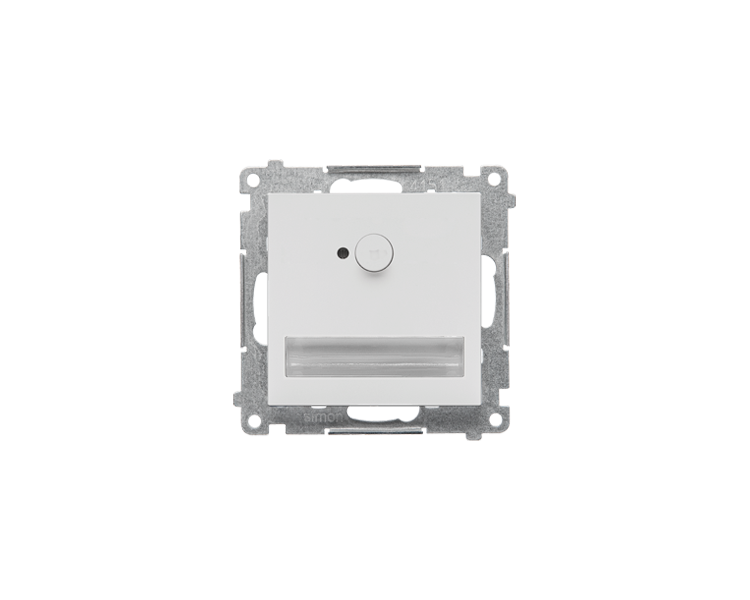 Oprawa oświetleniowa LED 14 V z czujnikiem ruchu (0,62 W). Barwa neutralna 4200 K, Jasnoszary mat  !Wymagany zasilacz 14V Simon 55 TOSC4K14.01/114