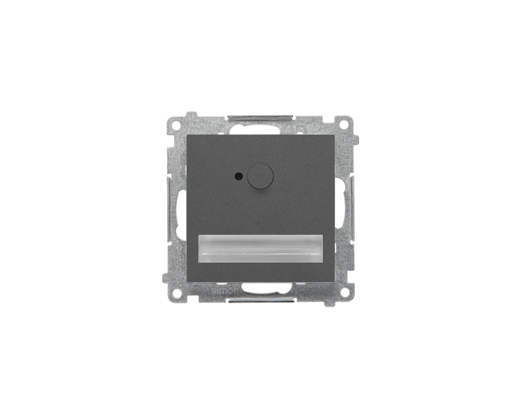 Oprawa oświetleniowa LED 14 V z czujnikiem ruchu (0,62 W). Barwa neutralna 4200 K, Grafitowy mat  !Wymagany zasilacz 14V Simon 55 TOSC4K14.01/116