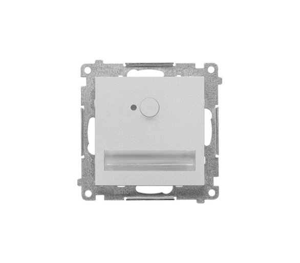 Oprawa oświetleniowa LED 14 V z czujnikiem ruchu (0,78 W). Barwa zimna biała 5900 K, Aluminium mat  !Wymagany zasilacz 14V Simon 55 TOSC5K14.01/143