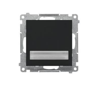 Oprawa oświetleniowa LED 14 V (0,56 W). Barwa zimna biała 5900 K, Czarny mat  !Wymagany zasilacz 14V Simon 55 TOS5K14.01/149