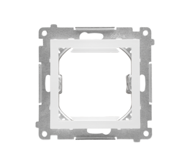 Adapter (przejściówka) na osprzęt standardu 45 × 45 mm, Biały mat Simon 55 TA45.01/111