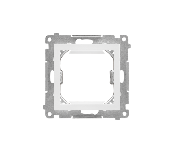 Adapter (przejściówka) na osprzęt standardu 45 × 45 mm, Biały mat Simon 55 TA45.01/111