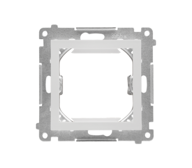 Adapter (przejściówka) na osprzęt standardu 45 × 45 mm, Jasnoszary mat Simon 55 TA45.01/114