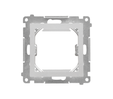 Adapter (przejściówka) na osprzęt standardu 45 × 45 mm, Aluminium mat Simon 55 TA45.01/143