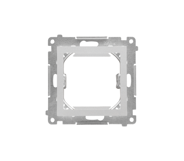 Adapter (przejściówka) na osprzęt standardu 45 × 45 mm, Aluminium mat Simon 55 TA45.01/143