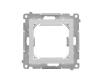 Adapter (przejściówka) na osprzęt standardu 45 × 45 mm, Aluminium mat Simon 55 TA45.01/143