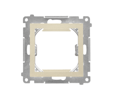 Adapter (przejściówka) na osprzęt standardu 45 × 45 mm, Szampański mat Simon 55 TA45.01/144