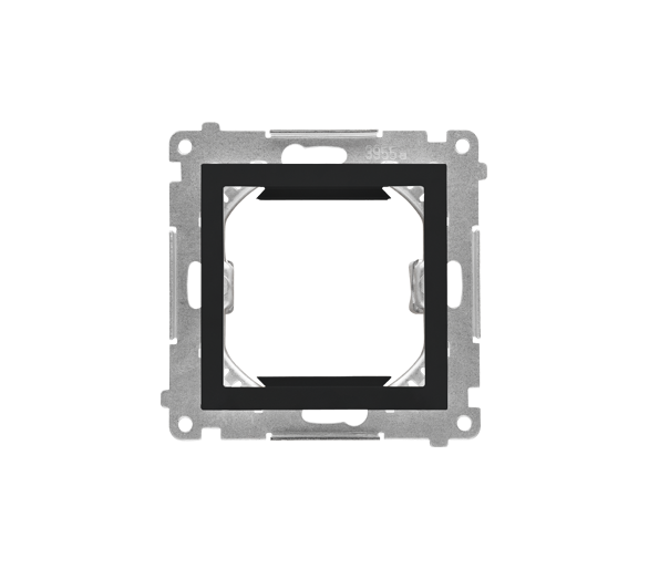 Adapter (przejściówka) na osprzęt standardu 45 × 45 mm, Czarny mat Simon 55 TA45.01/149