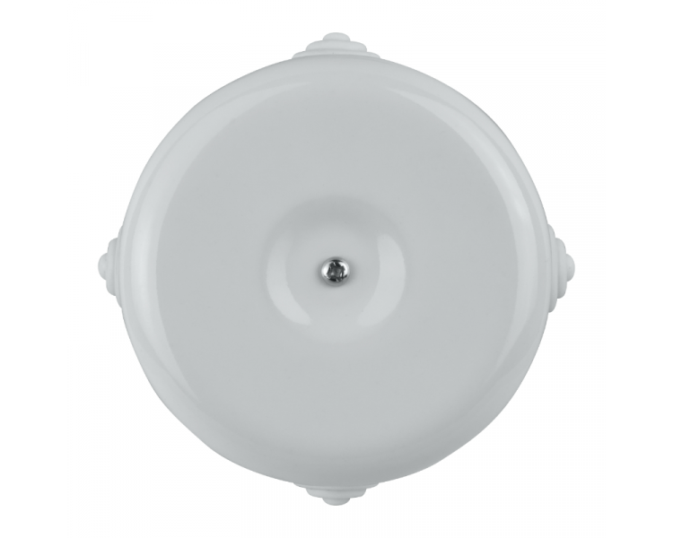 Puszka instalacyjna ceramiczna, VINTAGE, biała VIN1003