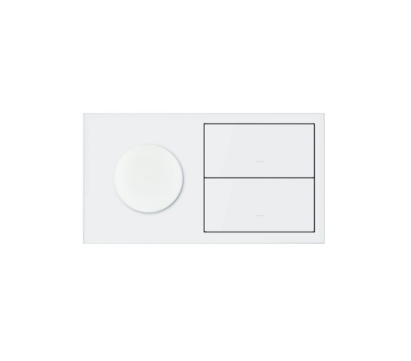 Panel 2-krotny IP44 1 gniazdo + 2 klawisze, biały mat 10020193-230 Simon100