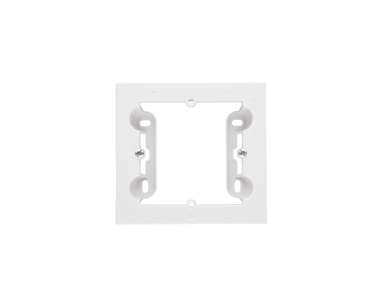 Puszka natynkowa 1-krotna do ramek LINE/DUO. Wyokość: 40mm, Biały mat Simon 55 TPN1/111