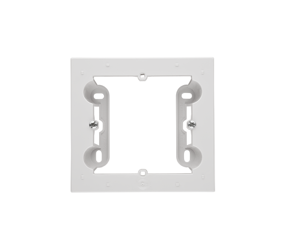 Puszka natynkowa 1-krotna do ramek LINE/DUO. Wyokość: 40mm, Jasnoszary mat Simon 55 TPN1/114