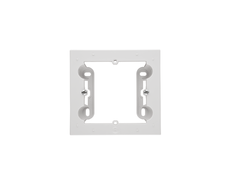 Puszka natynkowa 1-krotna do ramek LINE/DUO. Wyokość: 40mm, Jasnoszary mat Simon 55 TPN1/114