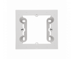 Puszka natynkowa 1-krotna do ramek LINE/DUO. Wyokość: 40mm, Jasnoszary mat Simon 55 TPN1/114