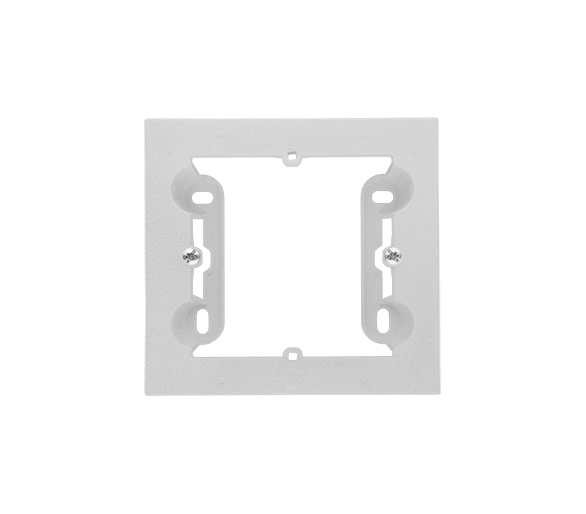 Puszka natynkowa 1-krotna do ramek LINE/DUO. Wyokość: 40mm, Aluminium mat Simon 55 TPN1/143