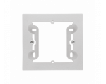 Puszka natynkowa 1-krotna do ramek LINE/DUO. Wyokość: 40mm, Aluminium mat Simon 55 TPN1/143