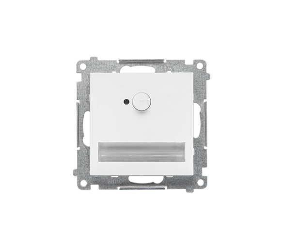 Oprawa oświetleniowa LED 230 V z czujnikiem ruchu (1,2 W). Barwa neutralna 4200 K, Biały mat Simon 55 TOSC4K.01/111