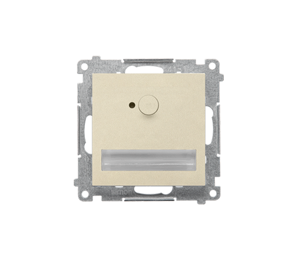 Oprawa oświetleniowa LED 230 V z czujnikiem ruchu (1,2 W). Barwa neutralna 4200 K, Szampański mat Simon 55 TOSC4K.01/144